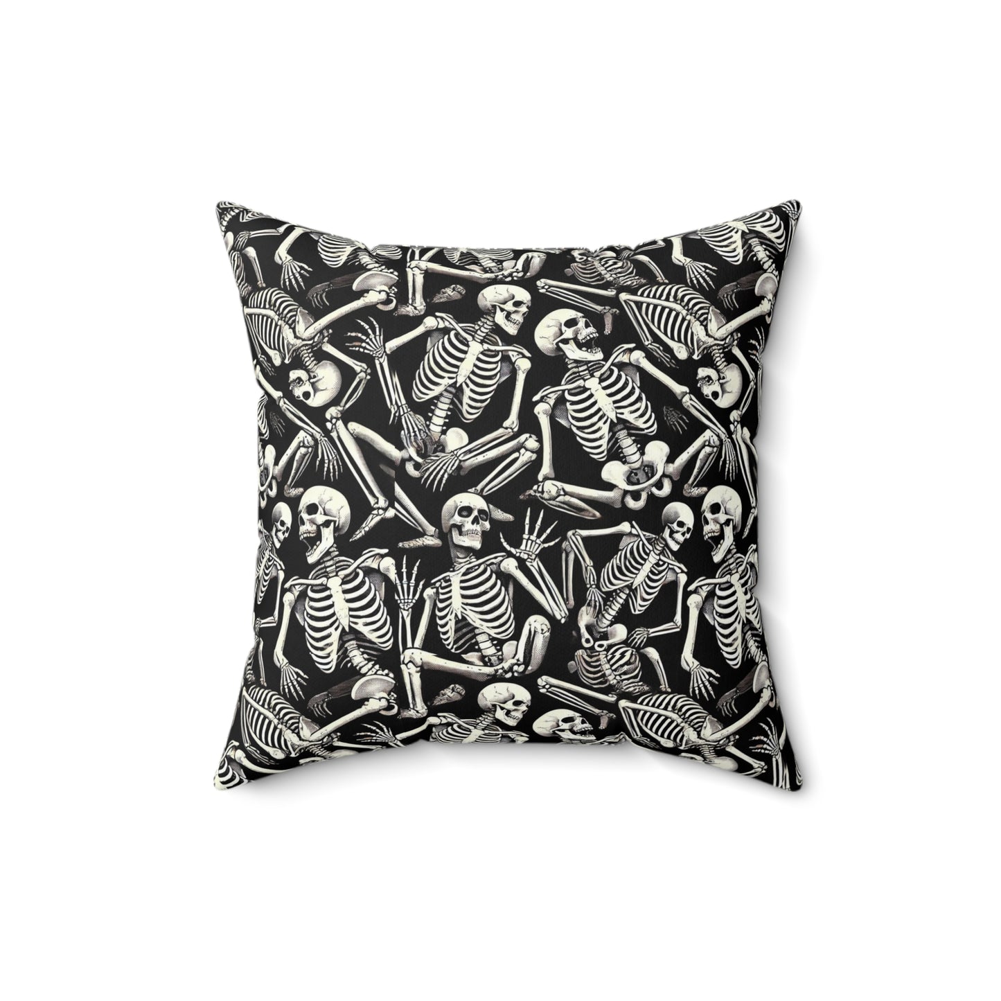 Sassy skeleton Square Pillow