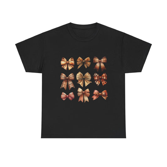 Fall bows tee