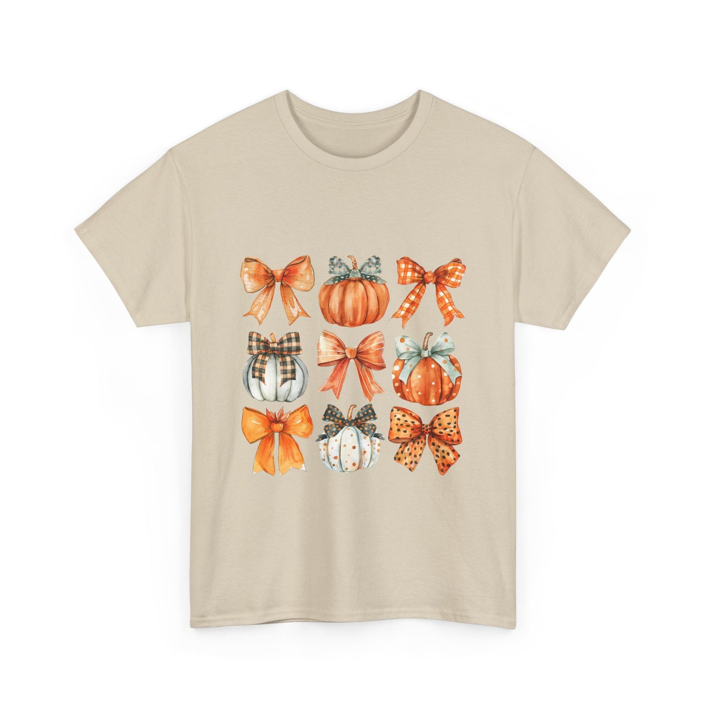 Pumpkin bow tee