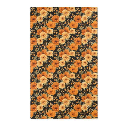 Fall floral Area Rugs