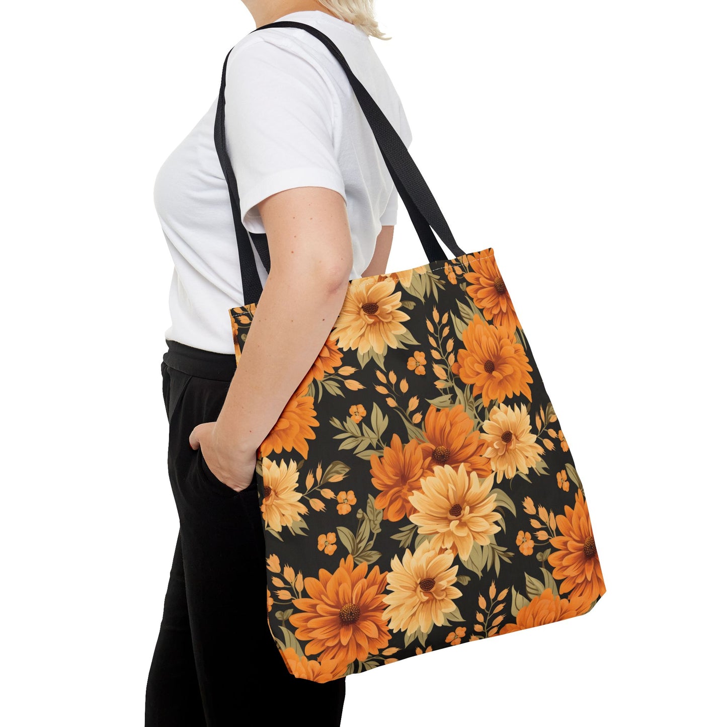 Fall floral Tote Bag