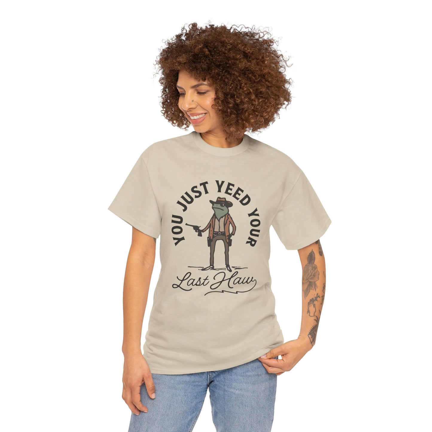 Yeed your last haw Unisex Heavy Cotton Tee