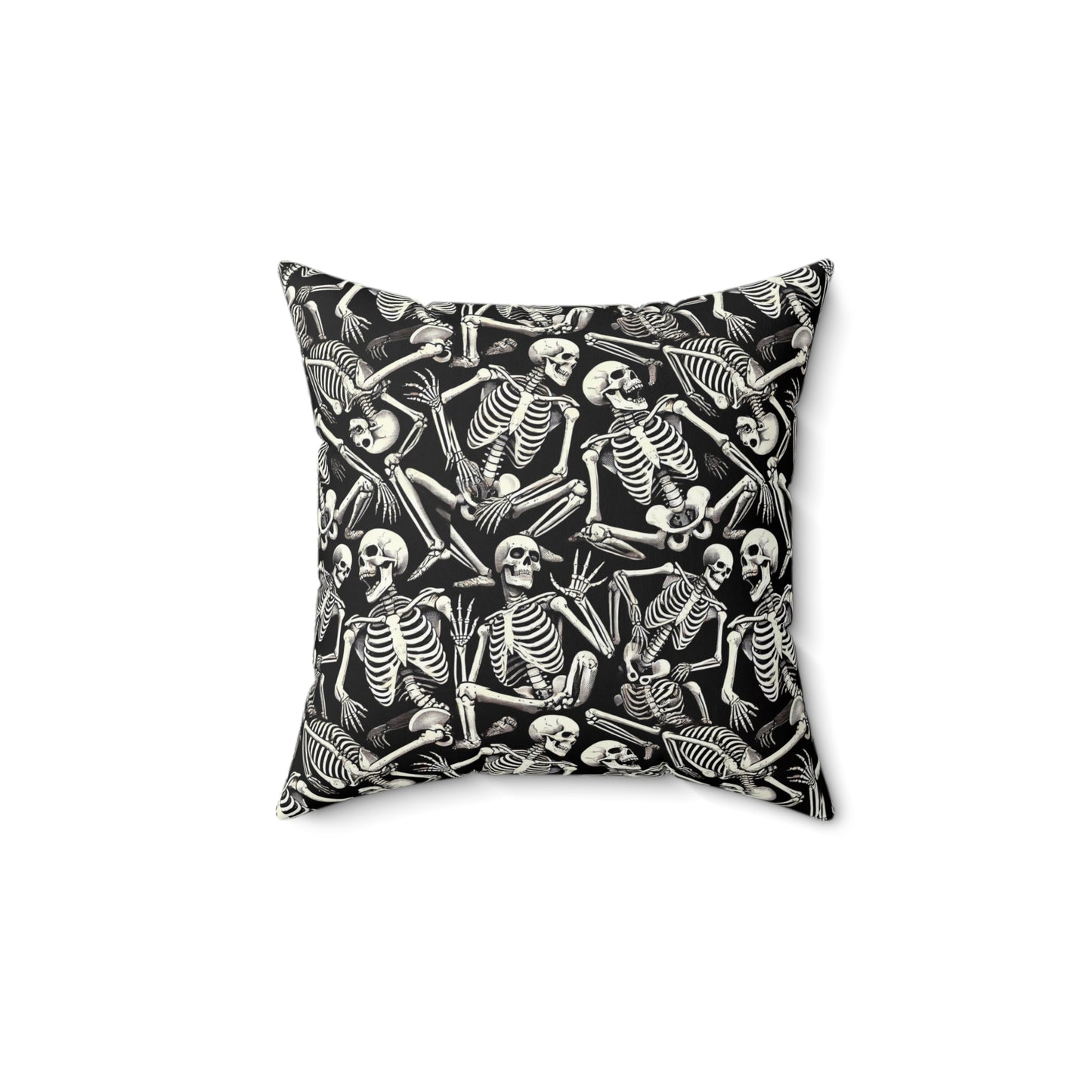 Sassy skeleton Square Pillow