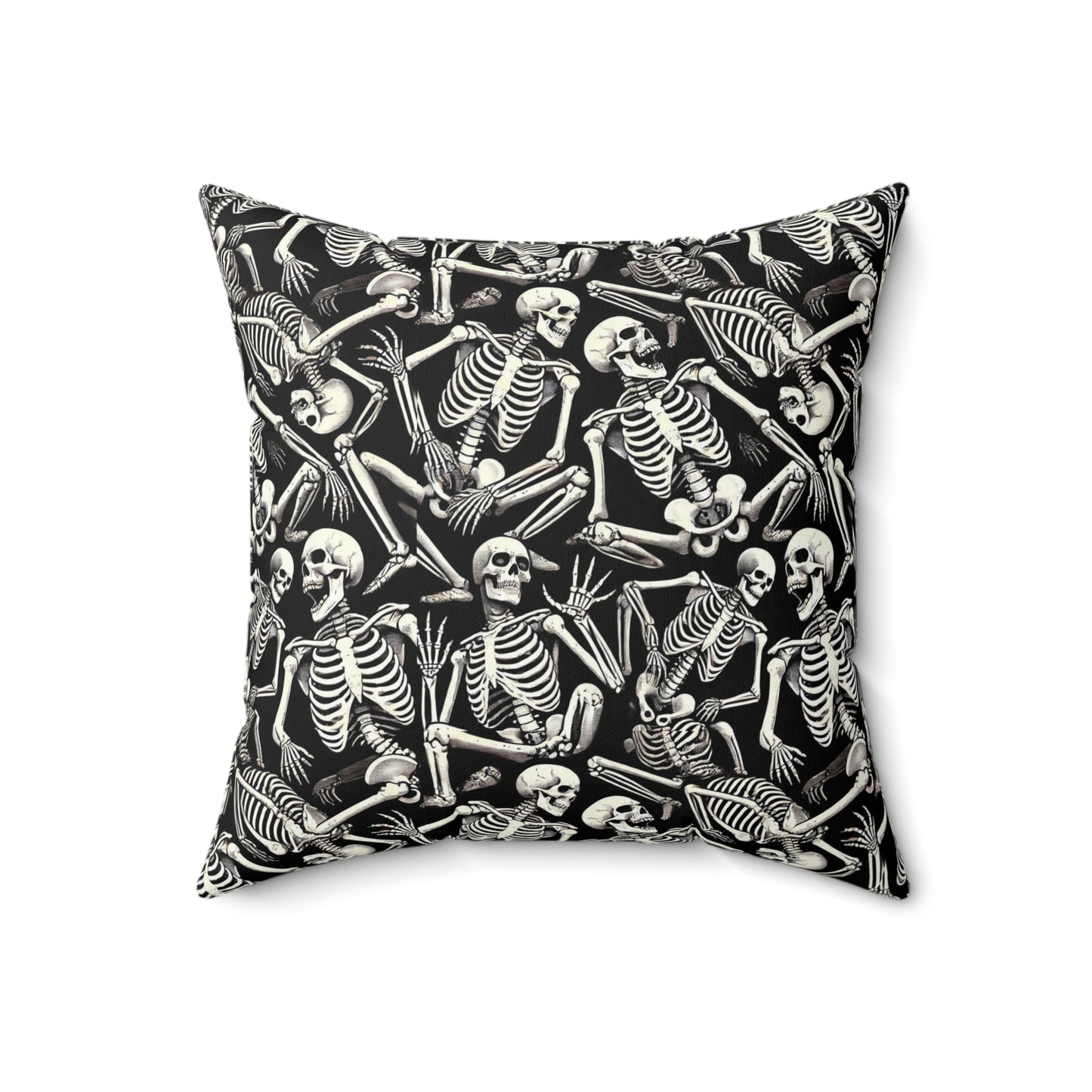 Sassy skeleton Square Pillow