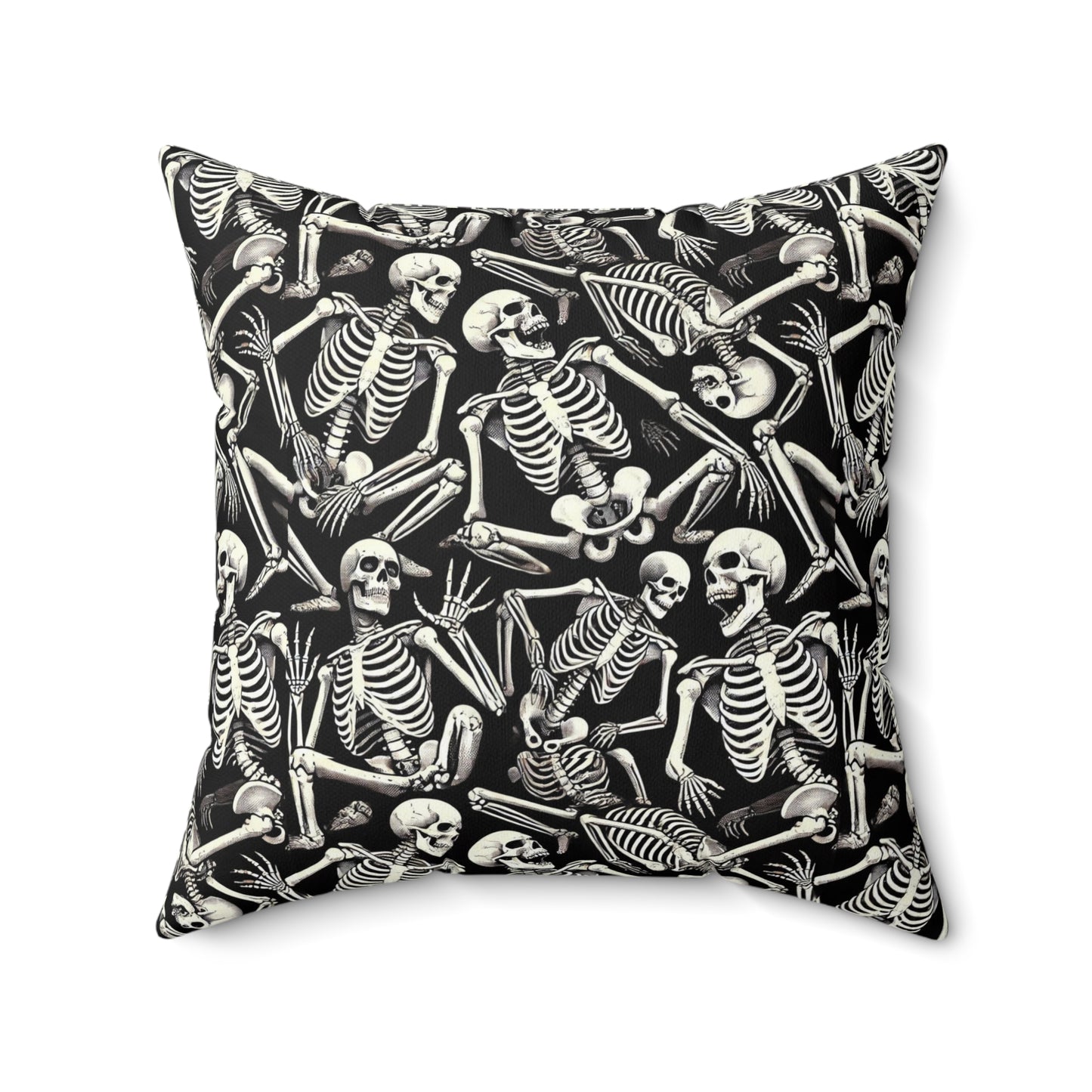 Sassy skeleton Square Pillow