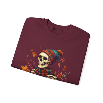 Fall skeleton Crewneck Sweatshirt