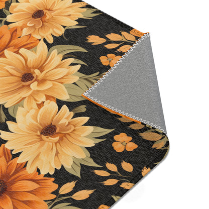 Fall floral Area Rugs