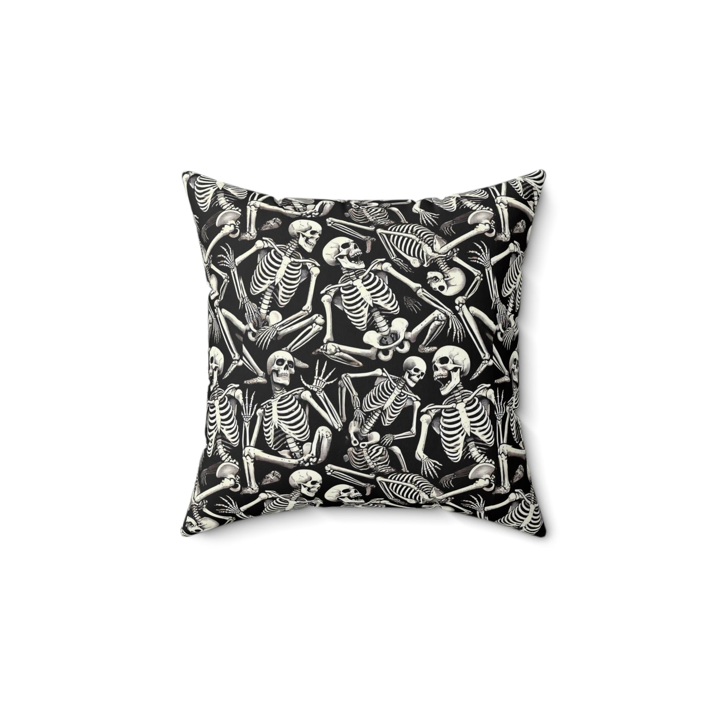 Sassy skeleton Square Pillow