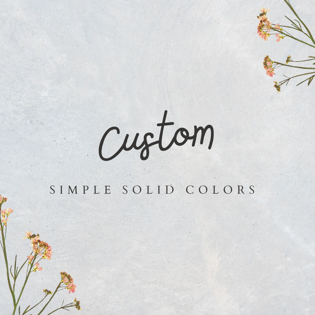 Custom soild color