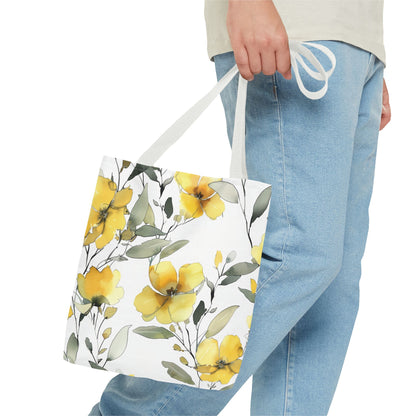 Floral watercolor Tote Bag