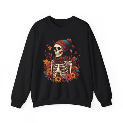 Fall skeleton Crewneck Sweatshirt