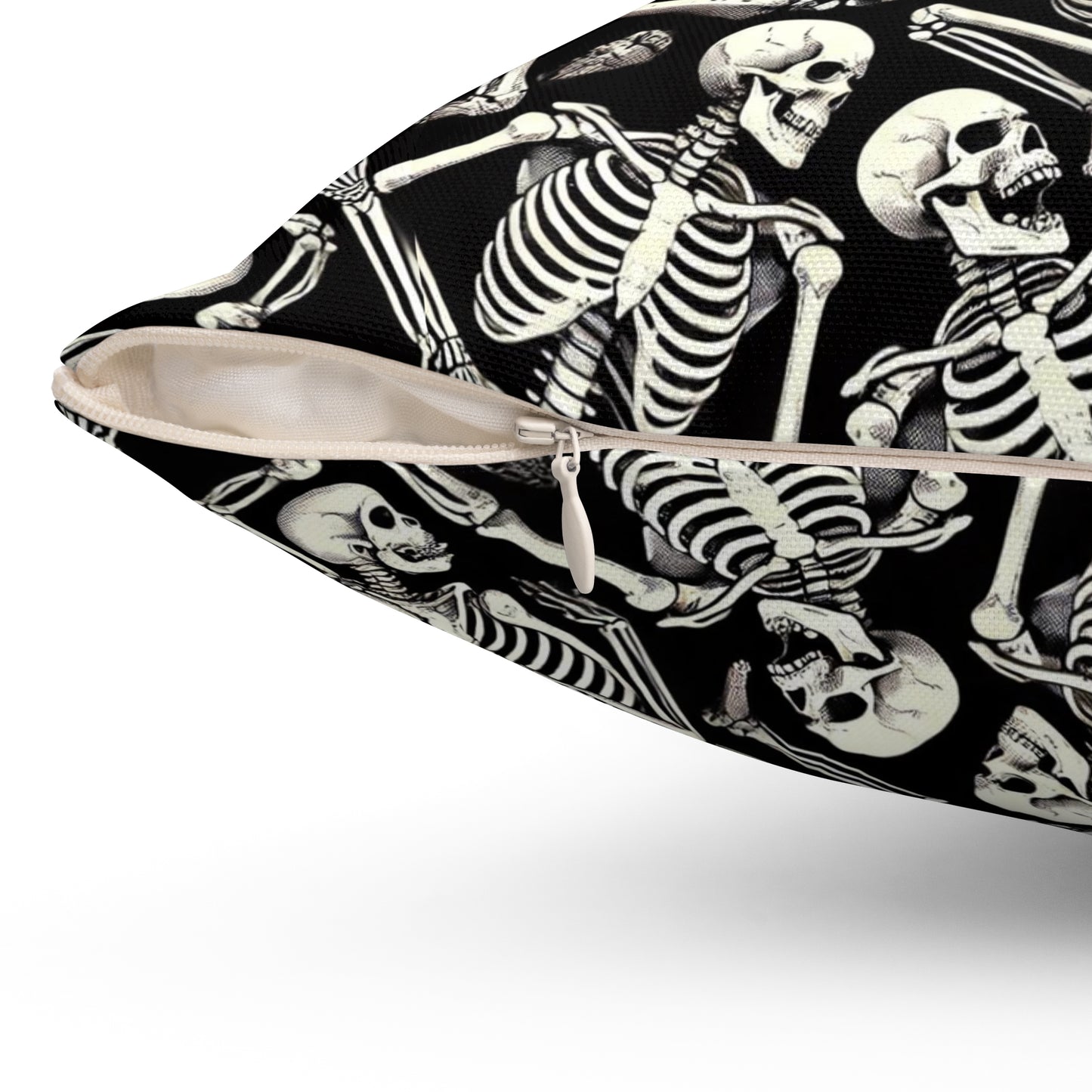 Sassy skeleton Square Pillow