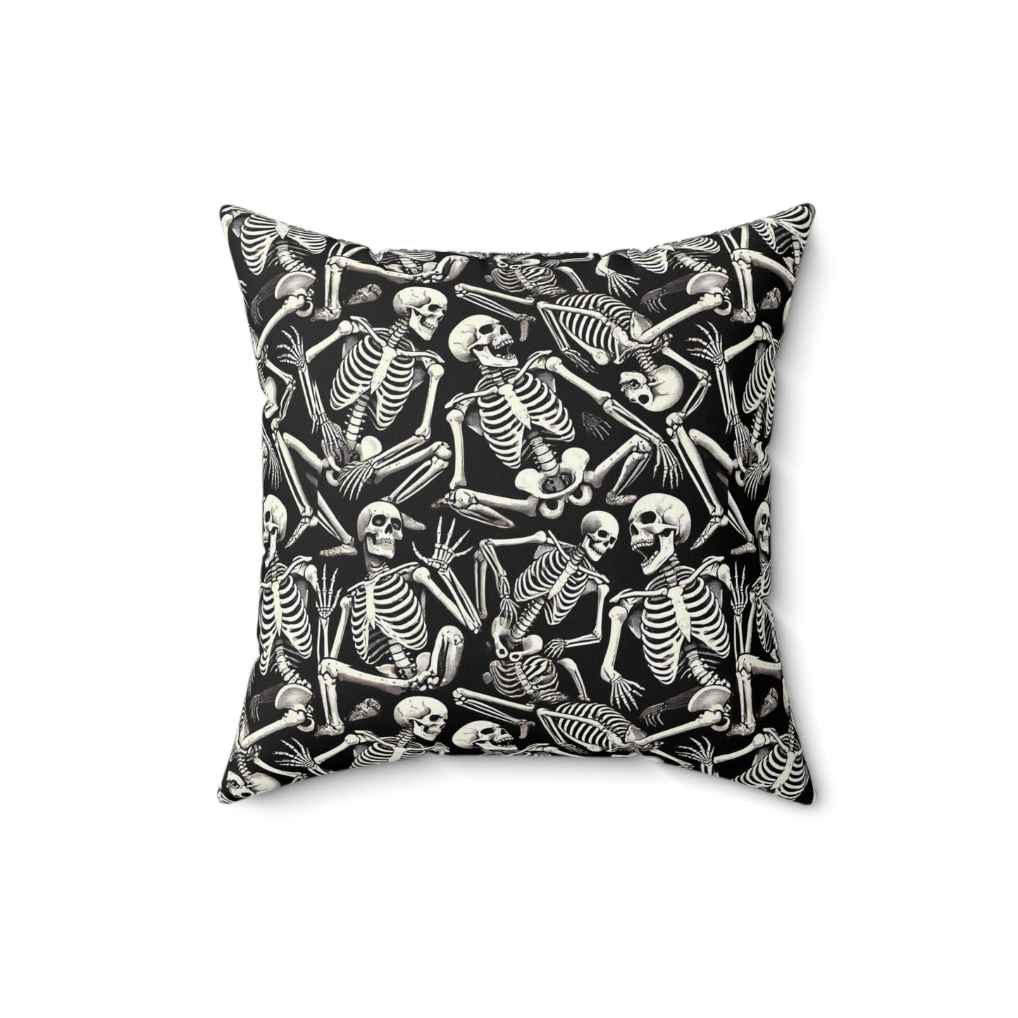 Sassy skeleton Square Pillow