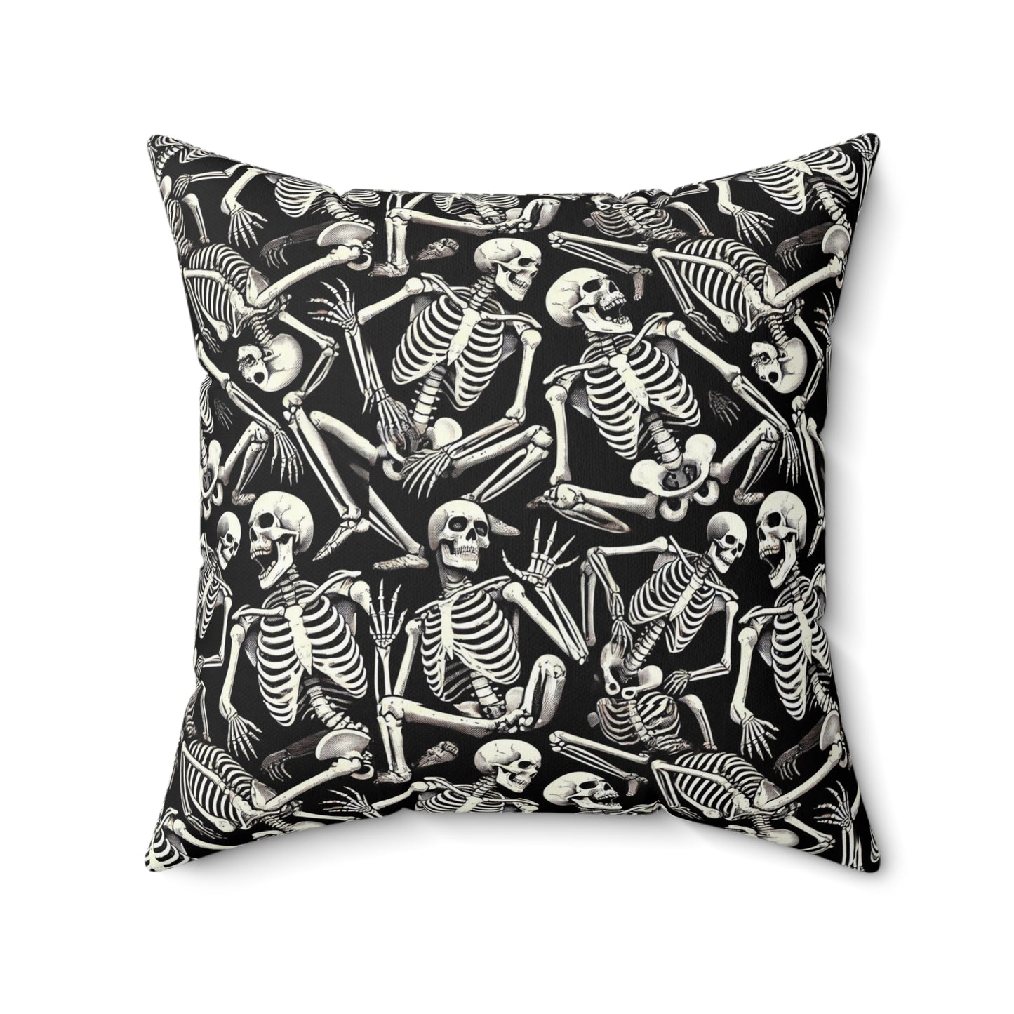 Sassy skeleton Square Pillow