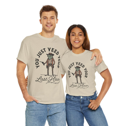 Yeed your last haw Unisex Heavy Cotton Tee