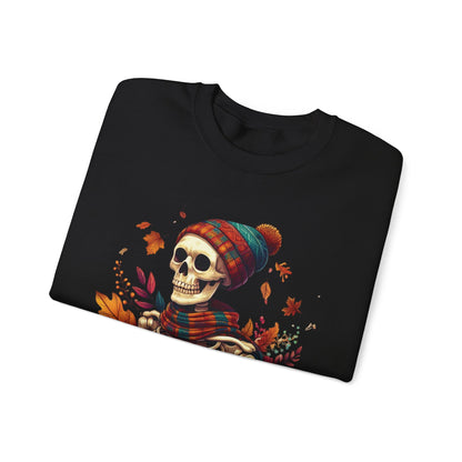 Fall skeleton Crewneck Sweatshirt