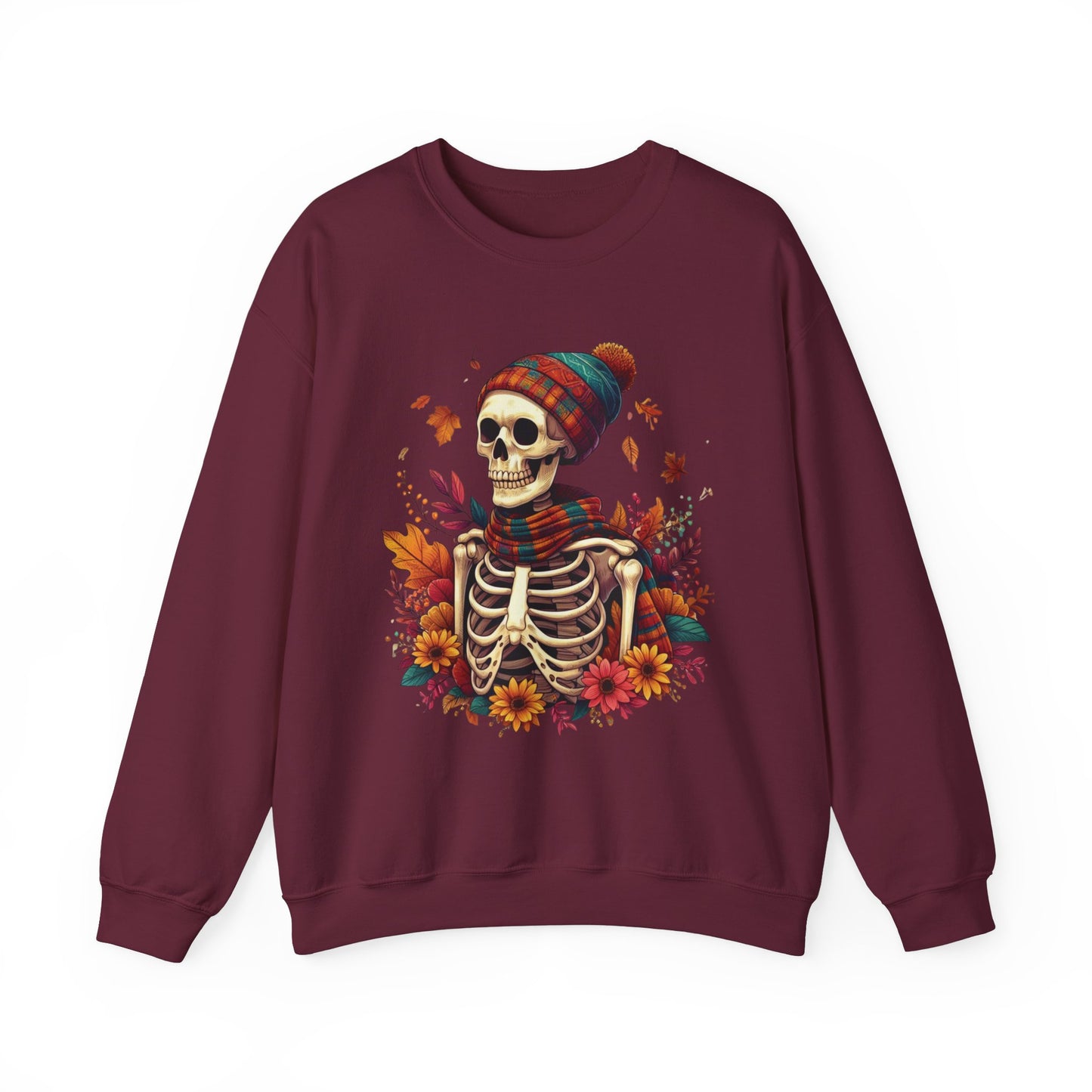 Fall skeleton Crewneck Sweatshirt