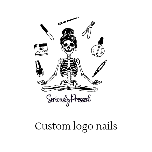 Custom logo nails